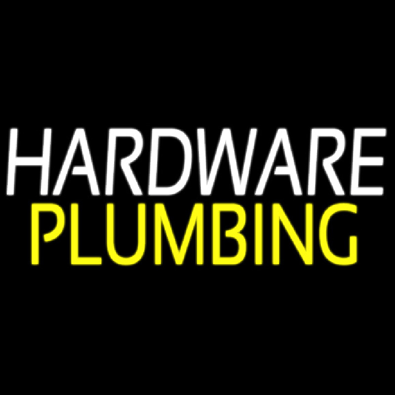 Custom Hardware Plumbing Neon Sign USA
