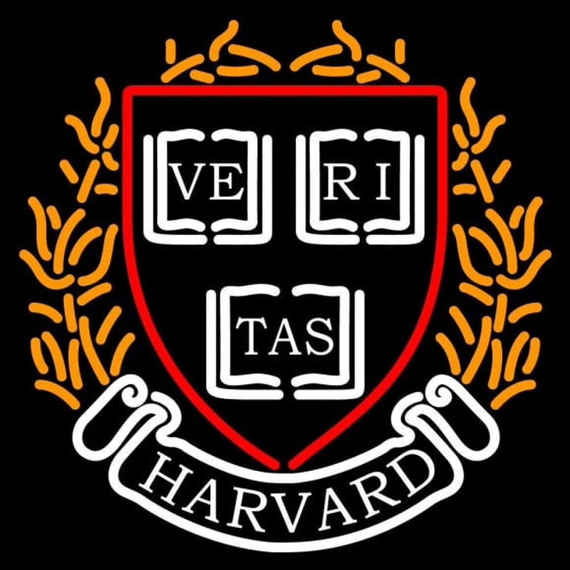 Custom Harvard Crimson Alternate 1936 Pres Logo NCAA Neon Sign Neon Sign USA