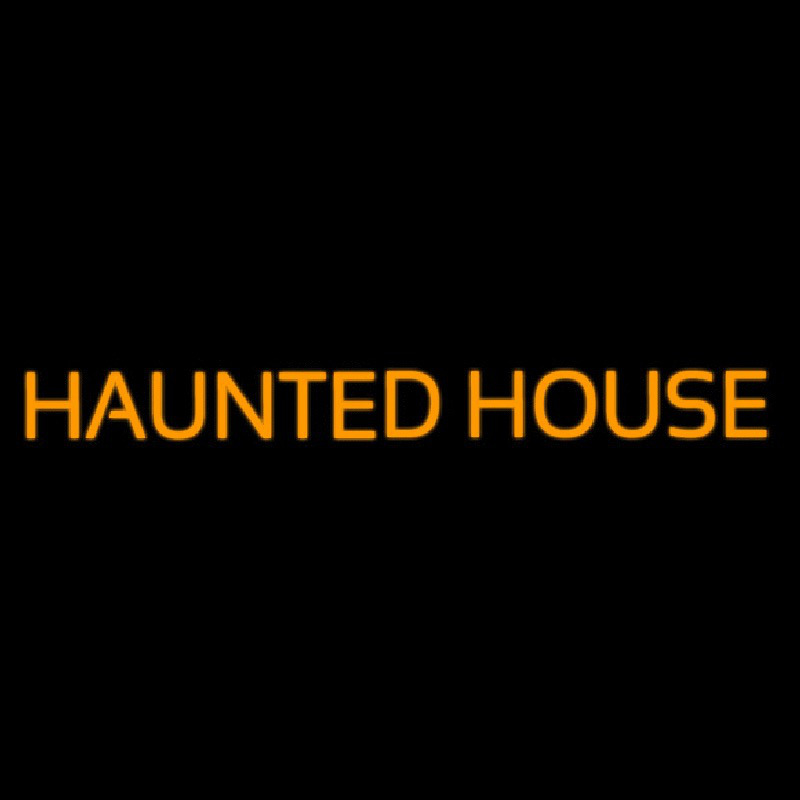 Custom Haunted House Neon Sign USA