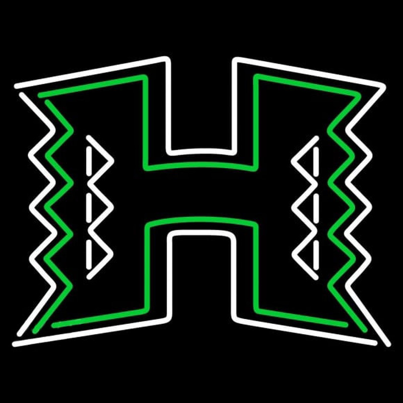 Custom Hawaii Rainbow Warriors Neon Sign Neon Sign USA
