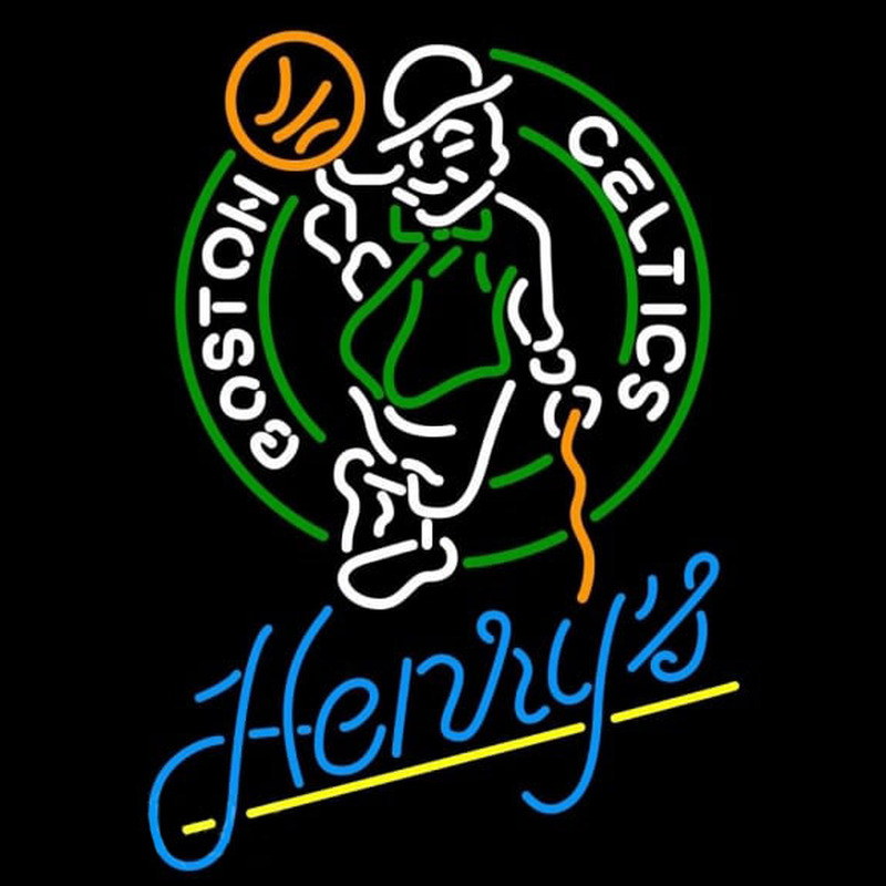 Custom Henrys Boston Celtics NBA Beer Sign Neon Sign USA