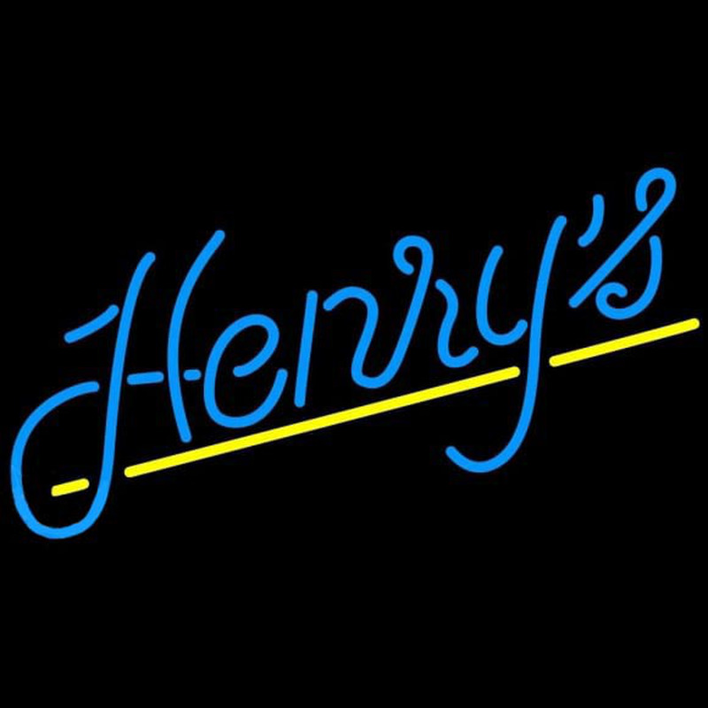 Custom Henrys Dark Beer Sign Neon Sign USA
