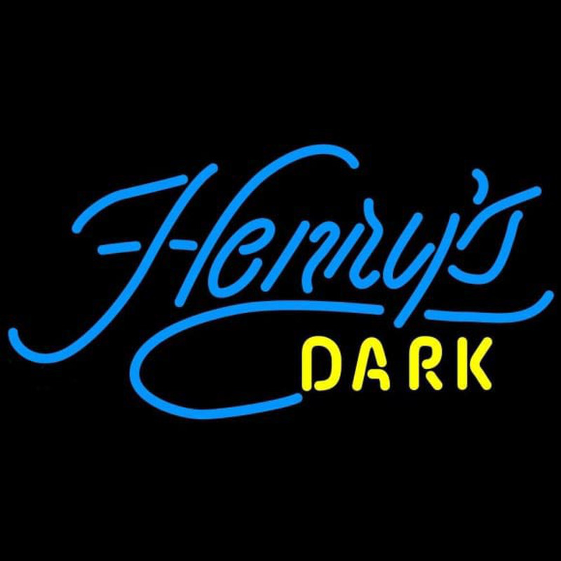 Custom Henrys Dark Beer Sign Neon Sign USA