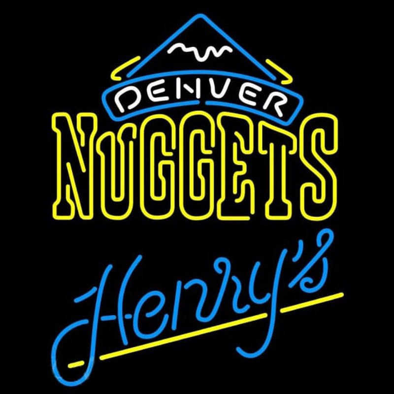 Custom Henrys Denver Nuggets NBA Beer Sign Neon Sign USA