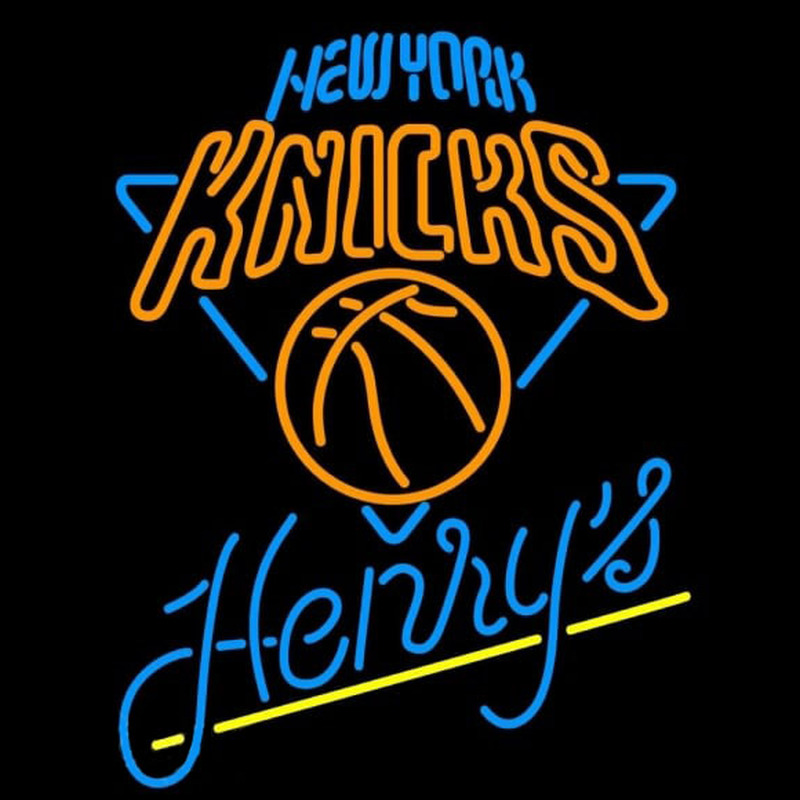 Custom Henrys New York Knicks NBA Beer Sign Neon Sign USA