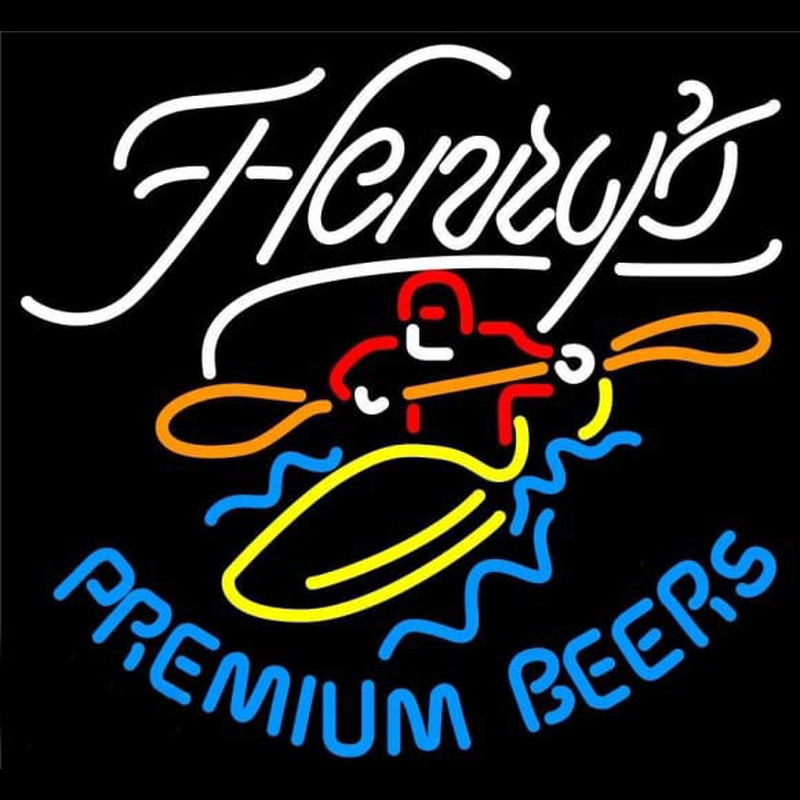 Custom Henrys Premium Beers Beer Sign Neon Sign USA
