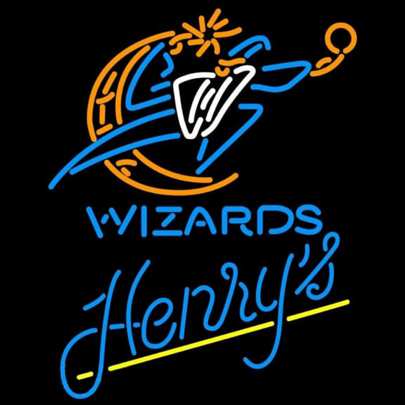 Custom Henrys Washington Wizards NBA Beer Sign Neon Sign USA