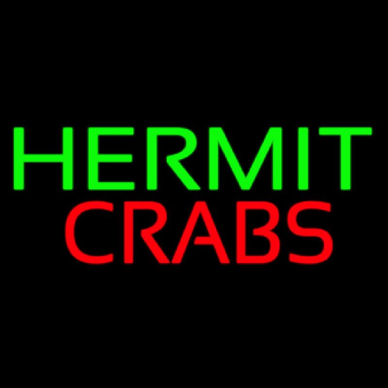 Custom Hermit Crabs Neon Sign USA