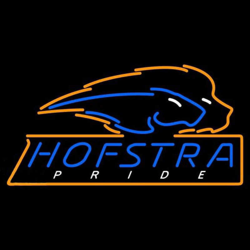 Custom Hofstra Pride Primary 2005 Pres Logo NCAA Neon Sign Neon Sign USA
