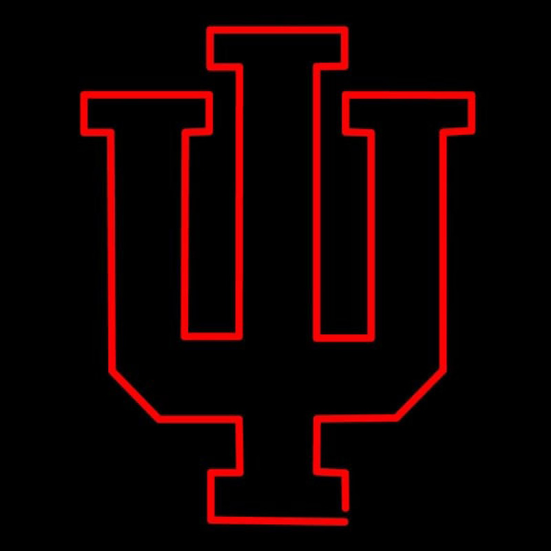 Custom Hoosiers Indiana Logo Neon Sign Neon Sign USA