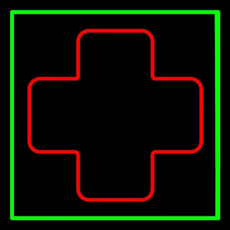 Custom Hospital Plus Logo 1 Neon Sign USA