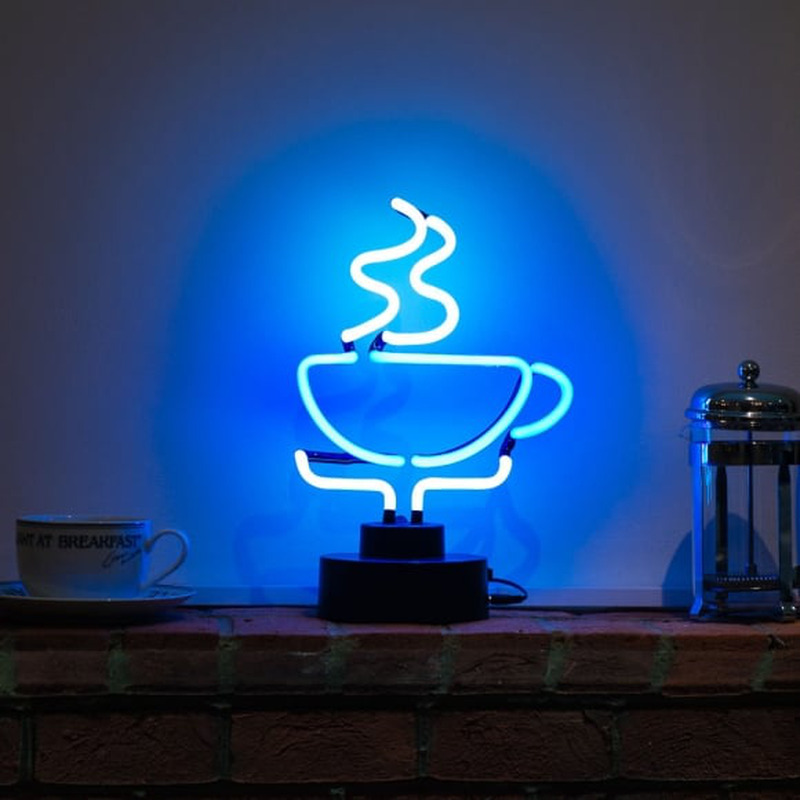 Custom Hot Coffee Desktop Neon Sign