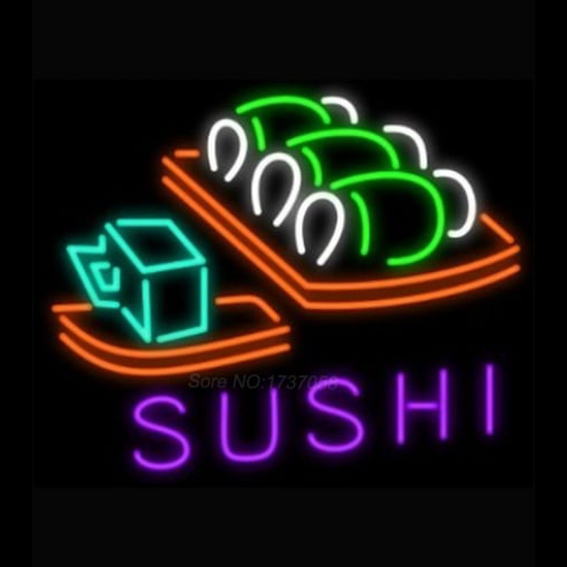Custom Hot Sushi Neon Sign USA