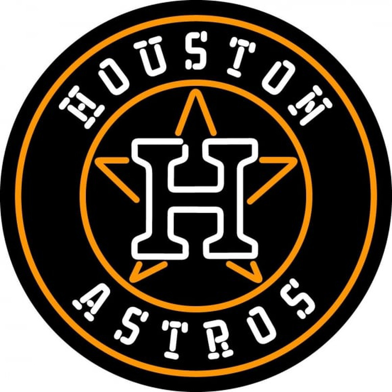 Custom Houston Astros MLB Logo Neon Sign Neon Sign USA
