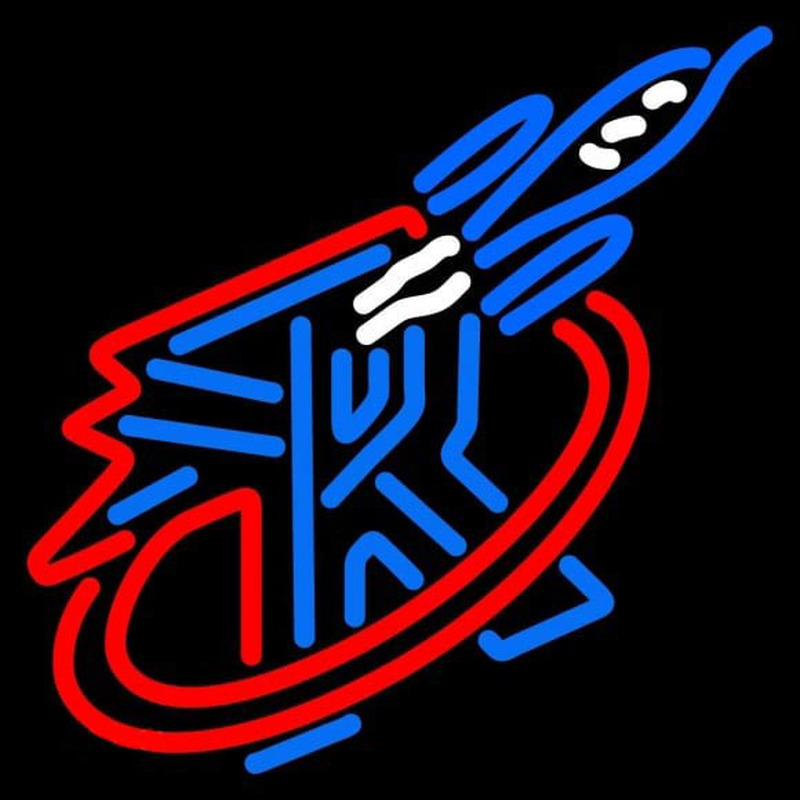 Custom Houston Rockets Alternate 1995 96 2002 03 Logo NBA Neon Sign Neon Sign USA