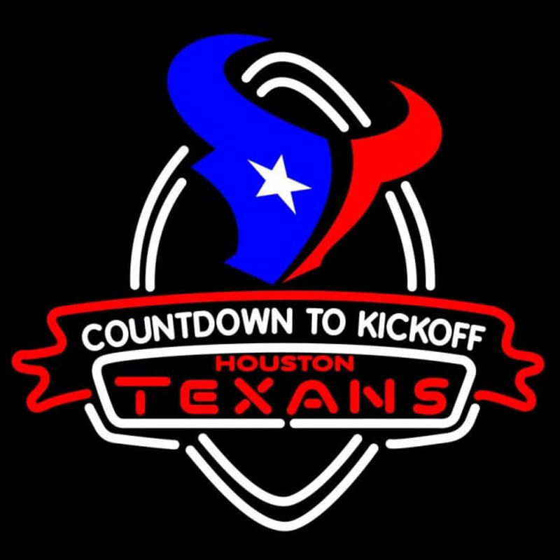 Custom Houston Texans Event Logo NFL Neon Sign USA