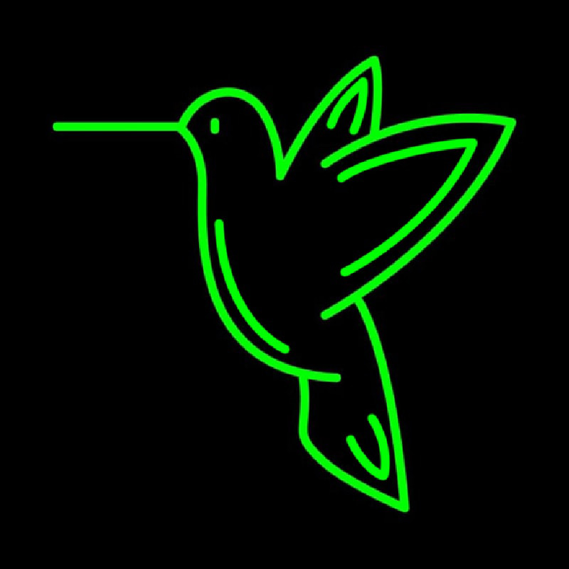 Custom Hummingbird Neon Sign USA