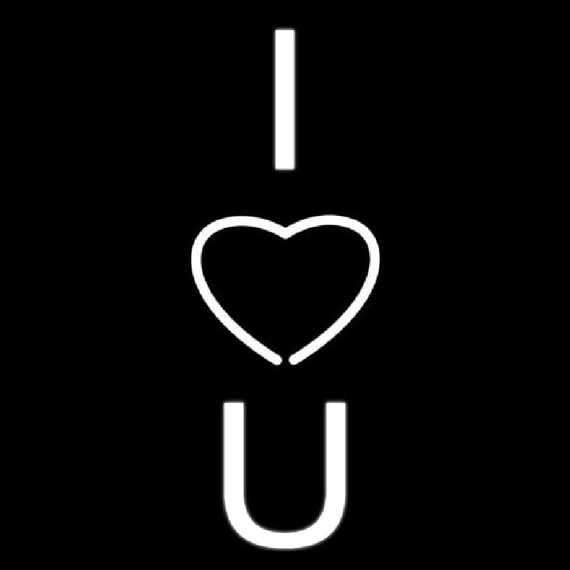 Custom I Love You Neon Sign USA