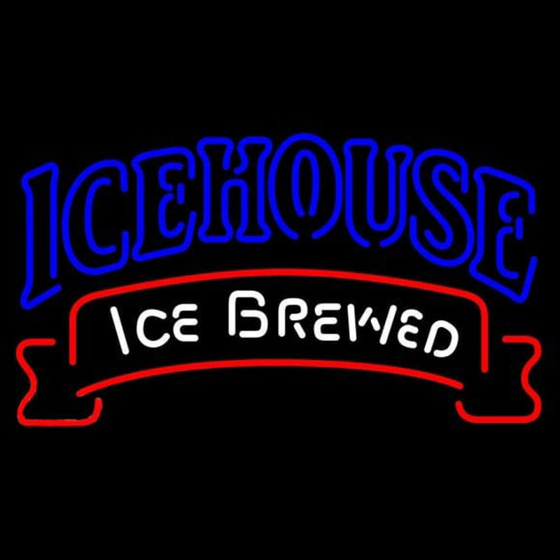 Custom Icehouse Red Ribbon Beer Sign Neon Sign USA