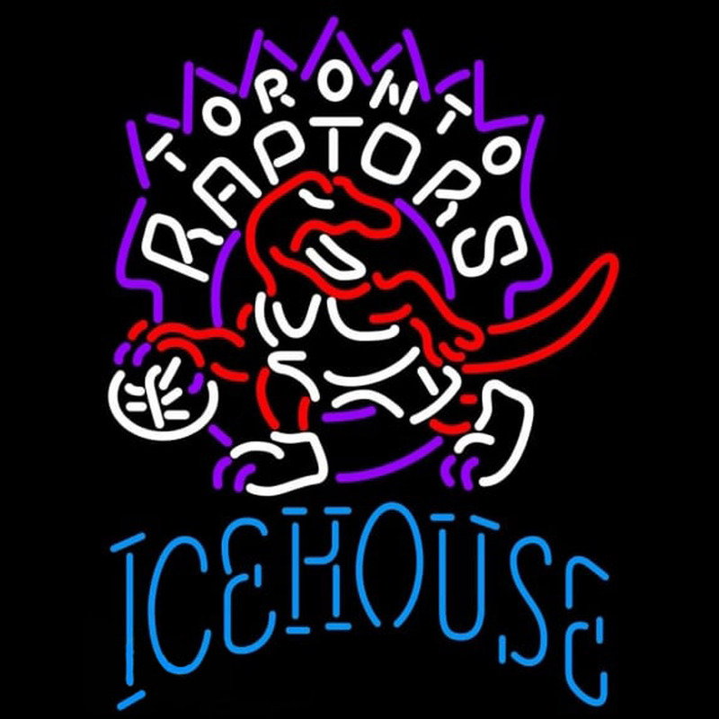 Custom Icehouse Toronto Raptors NBA Beer Sign Neon Sign USA