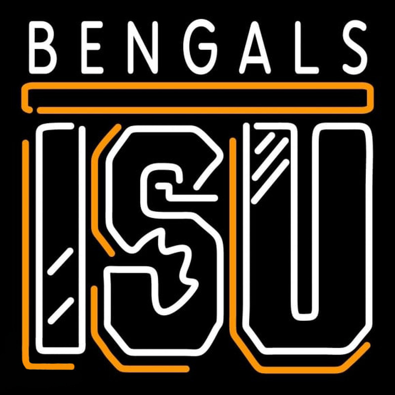 Custom Idaho State Bengals Wordmark 1997 Pres Logo NCAA Neon Sign Neon Sign USA