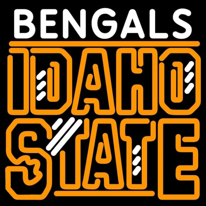 Custom Idaho State Bengals Wordmark 1997 Pres Logo NCAA Neon Sign Neon Sign USA