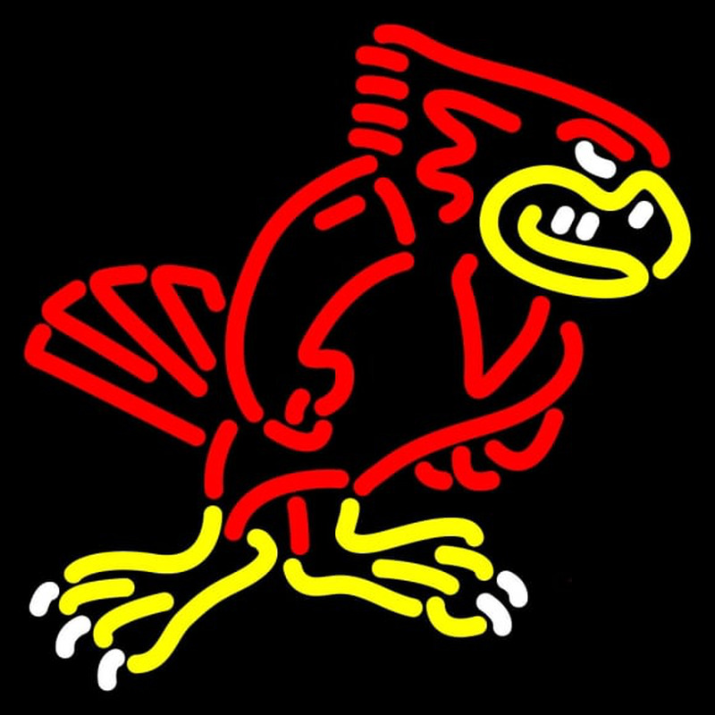 Custom Illinois State Redbirds Alternate Pres Logo NCAA Neon Sign Neon Sign USA