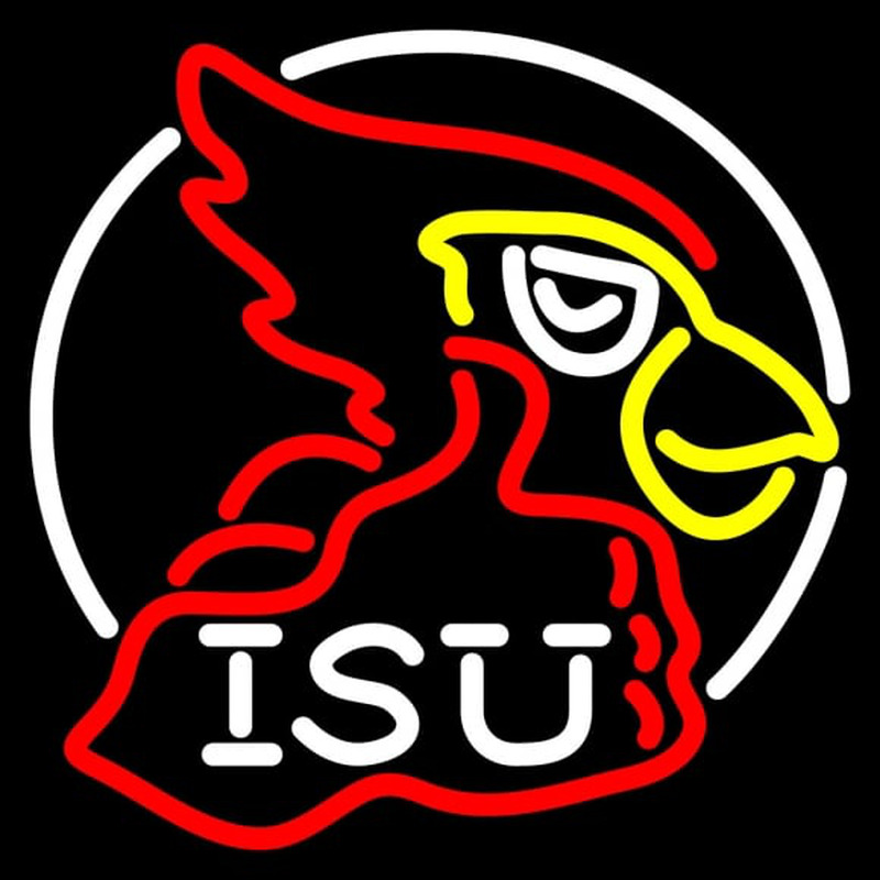Custom Illinois State Redbirds Primary Logo NCAA Neon Sign Neon Sign USA