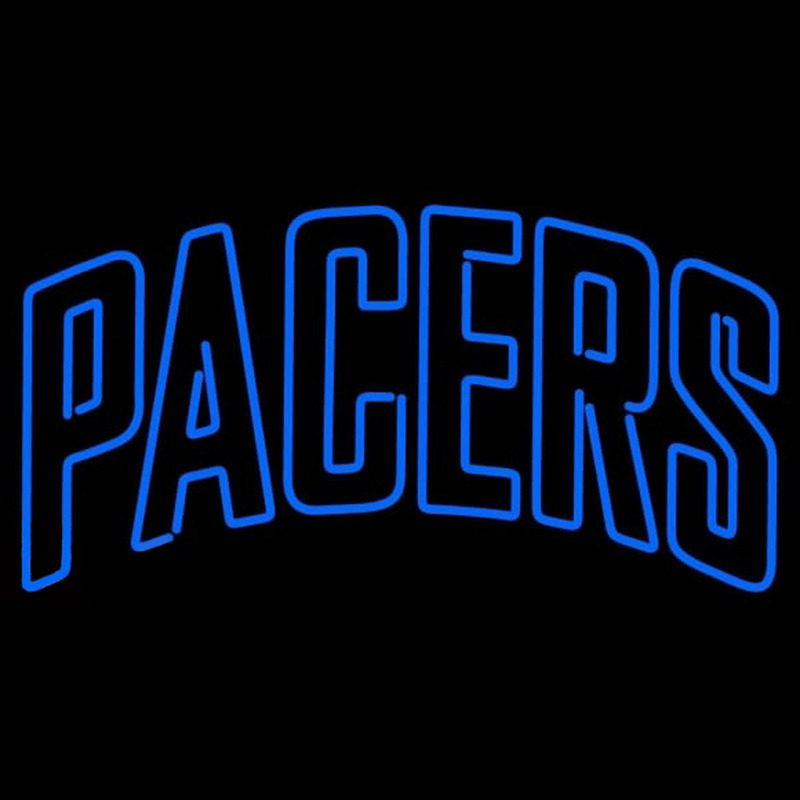 Custom Indiana Pacers Wordmark 2005 06 Pres Logo NBA Neon Sign Neon Sign USA
