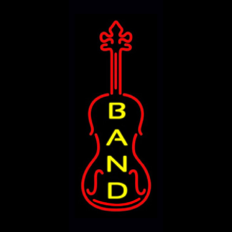 Custom Instrument Band 2 Neon Sign USA