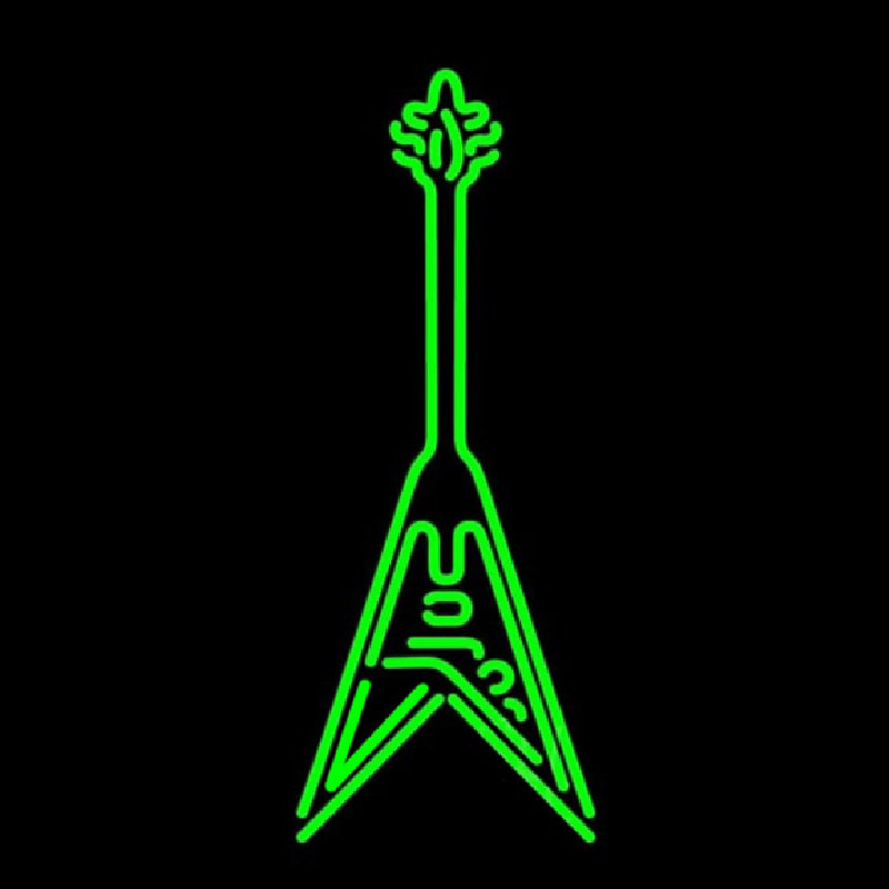 Custom Instrument Neon Sign USA