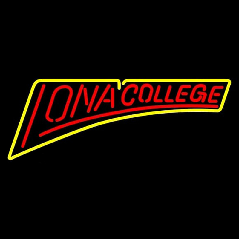 Custom Iona Gaels Wordmark 2003 Pres Logo NCAA Neon Sign Neon Sign USA