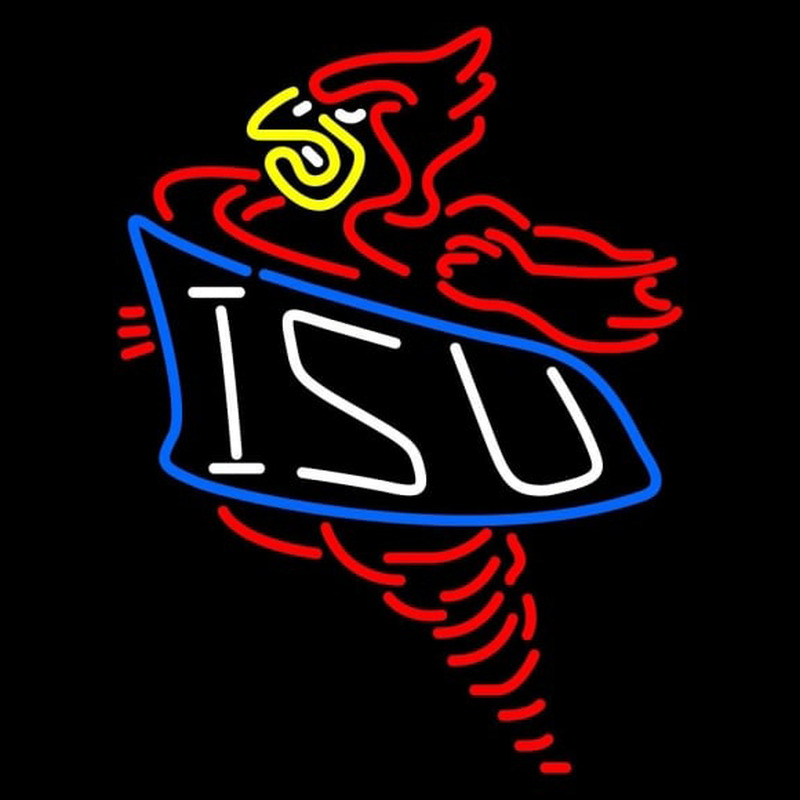Custom Iowa State Cyclones Alternate 1995 2007 Logo NCAA Neon Sign Neon Sign USA