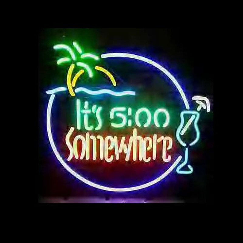 Custom Its 500 Somewhere Neon Sign USA