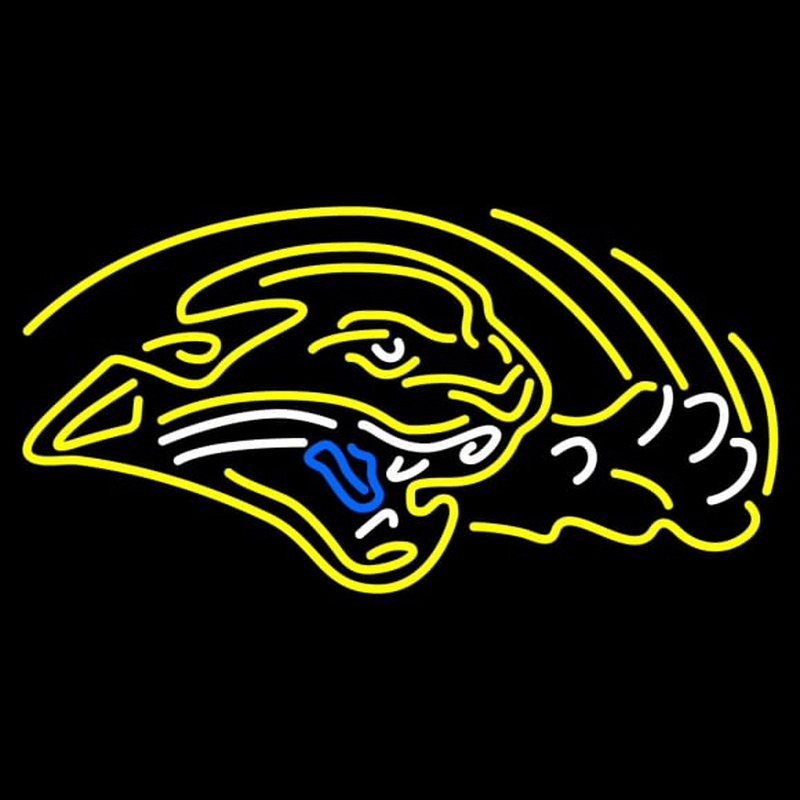 Custom Jacksonville Jaguars Alternate   Logo NFL Neon Sign Neon Sign USA