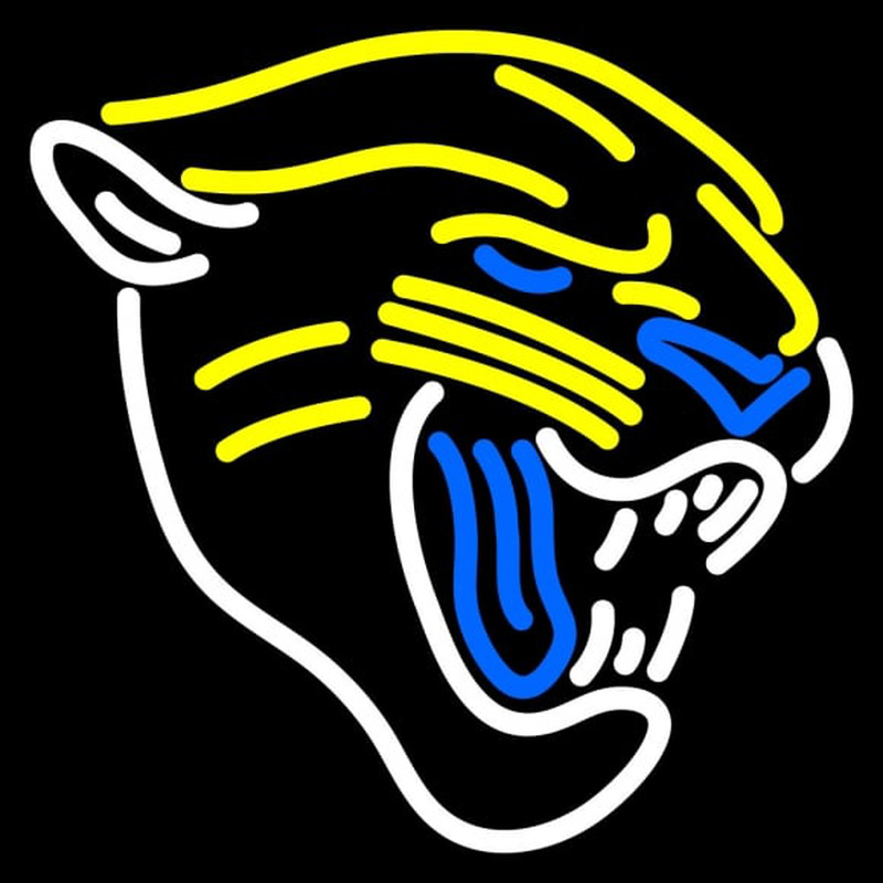 Custom Jacksonville Jaguars Primary  Pres Logo NFL Neon Sign Neon Sign USA