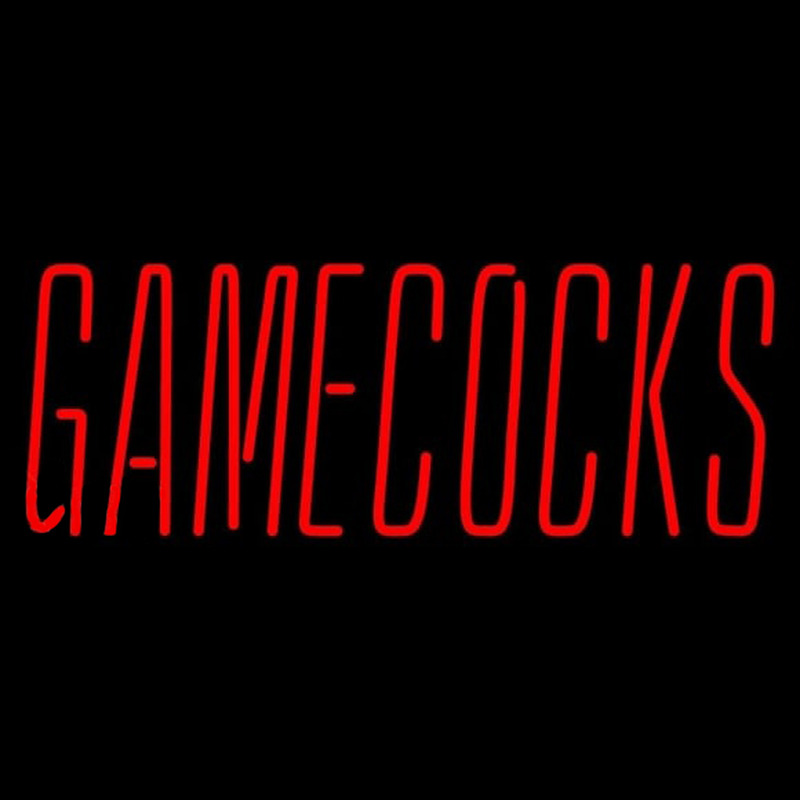 Custom Jacksonville State Gamecocks Wordmark 2006 Pres Logo NCAA Neon Sign Neon Sign USA