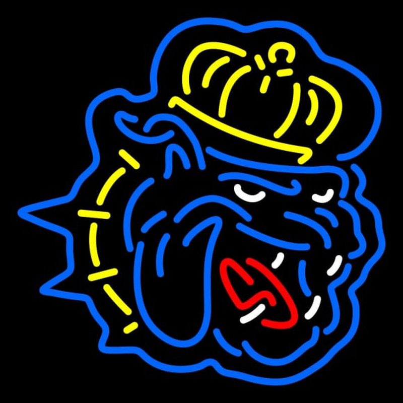 Custom James Madison Dukes Secondary Pres Logo NCAA Neon Sign Neon Sign USA