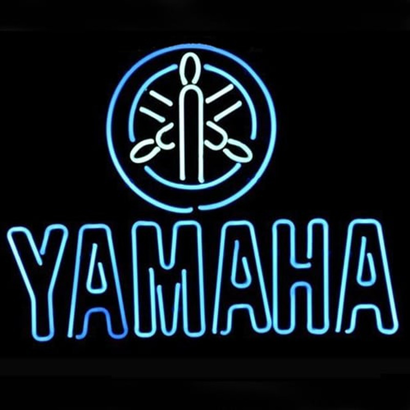 Custom Japan Yamaha Motorcycle Auto Dealer Neon Sign USA