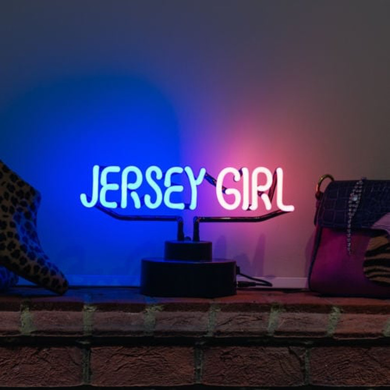 Custom Jersey Girl Desktop Neon Sign