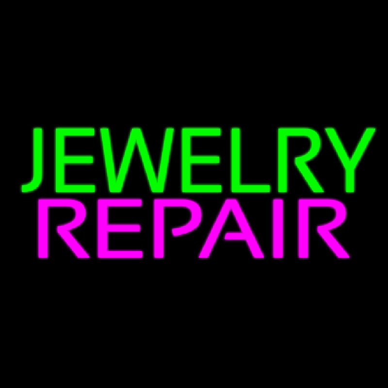 Custom Jewelry Repair Neon Sign USA