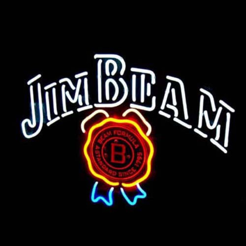 Custom Jim Beam Beer Neon Sign USA