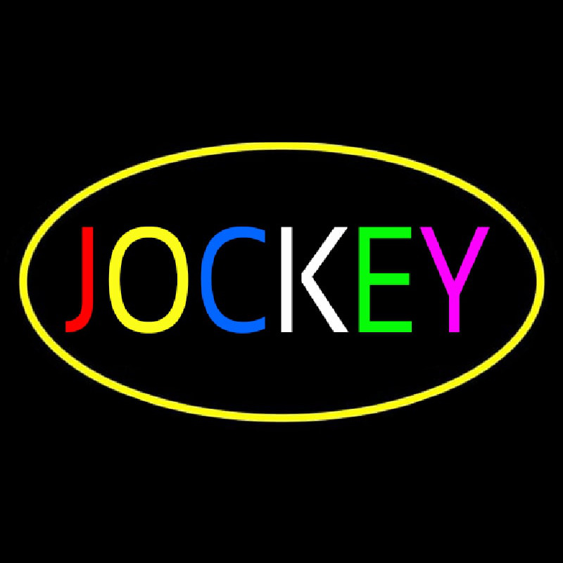 Custom Jockey 2 Neon Sign USA