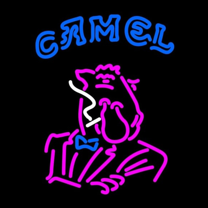 Custom Joe Camel Logo Neon Sign USA