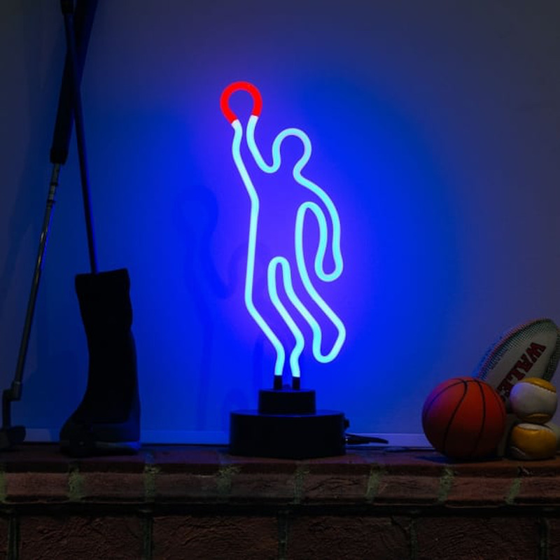 Custom Jordan Basketball Desktop Neon Sign