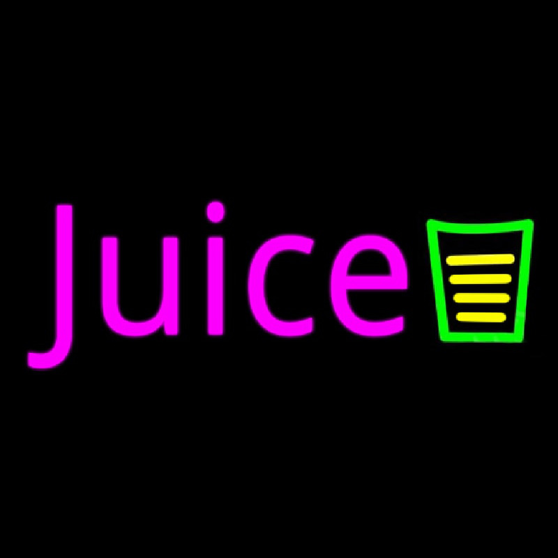 Custom Juice & Logo Neon Sign USA
