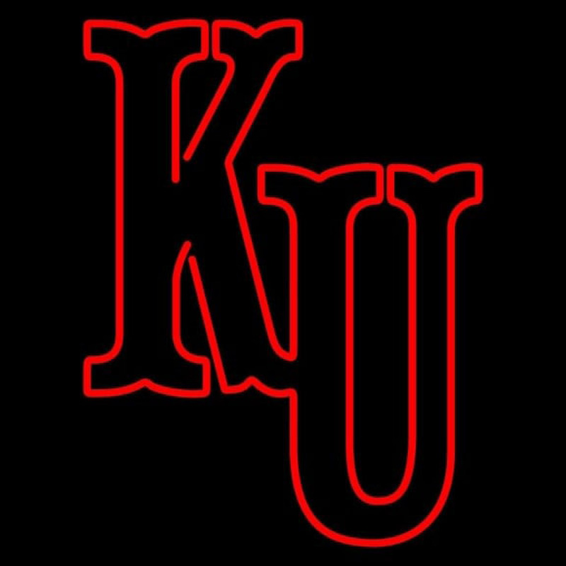 Custom Kansas Jayhawks Alternate 2001 2005 Logo NCAA Neon Sign Neon Sign USA