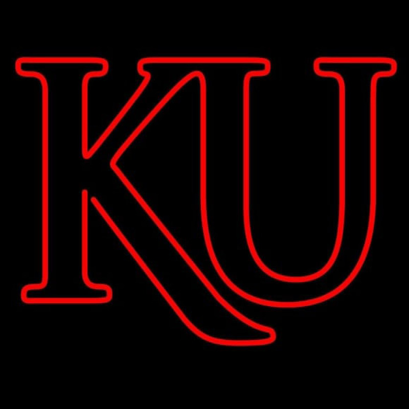Custom Kansas Jayhawks Alternate 2006 Pres Logo NCAA Neon Sign Neon Sign USA