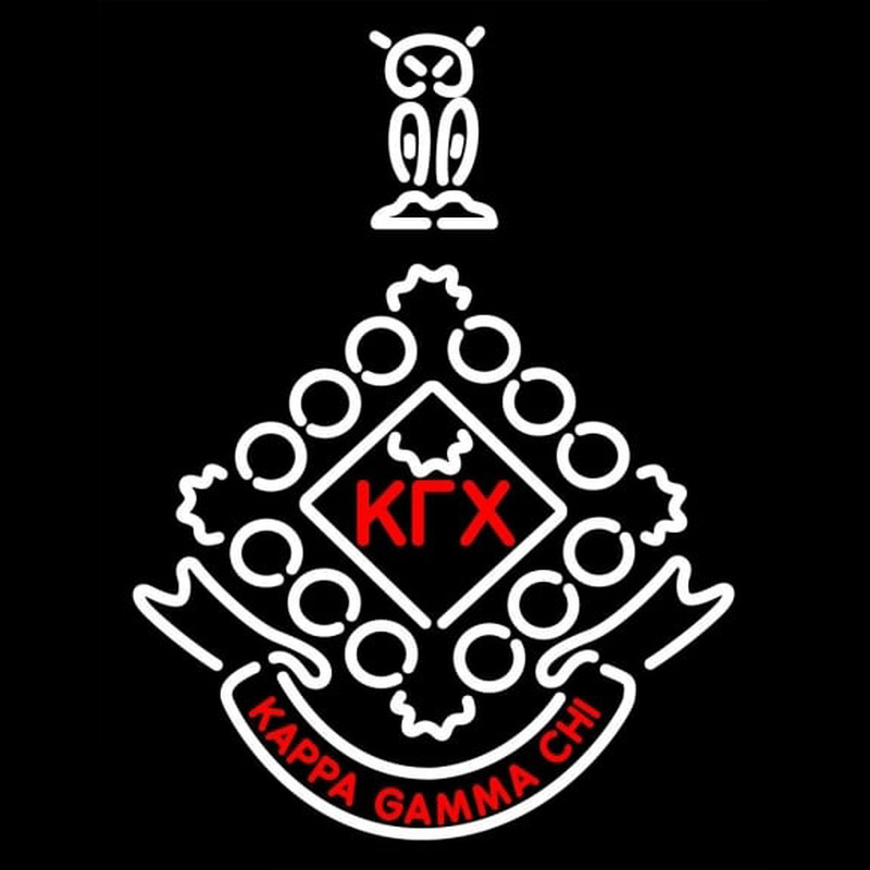 Custom Kappa Gamma Chi Sorority Logo Neon Sign USA