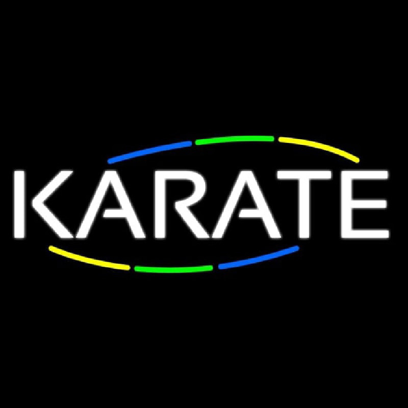 Custom Karate Neon Sign USA